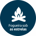 Fogueira sob as estrelas